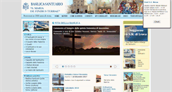 Desktop Screenshot of basilicaleuca.it